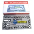 Combination Socket Wrench Set-40