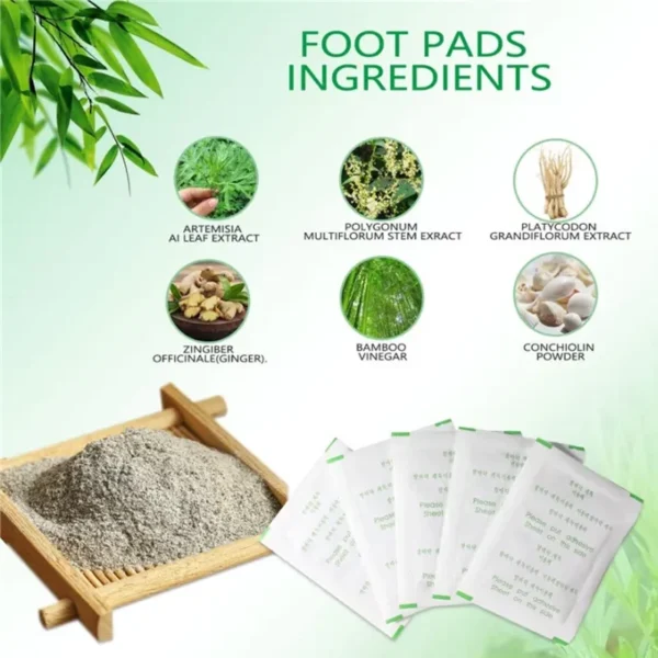 Korea KINOKI Gold or White Foot Pads-4