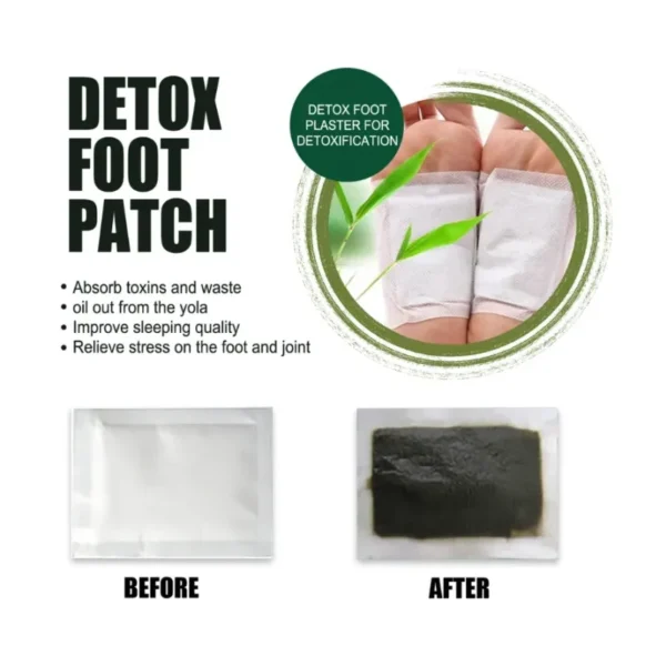 Korea KINOKI Gold or White Foot Pads-6