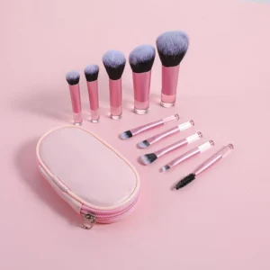 Makeup Brush With Pouch-10 Pcs