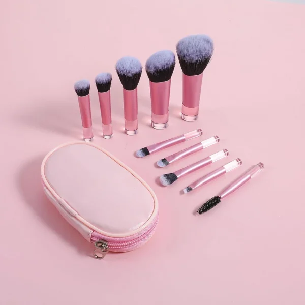 Makeup Brush With Pouch