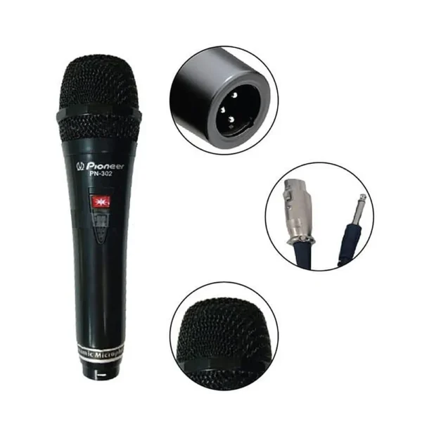Pioneer PN 302 Professional Dynamic Microphone-
