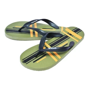 Walks Green Orange-flip flop