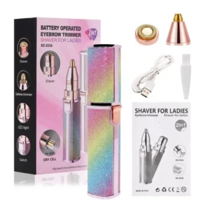 2-in-1 Eyebrow and Facial Trimmer