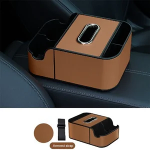 Car Storage Box with Tissue Holder