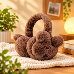 WBK-862 Cute Bear Plush Wireless Headset